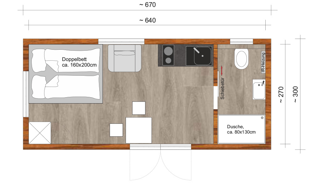 Grundriss uniCube mini