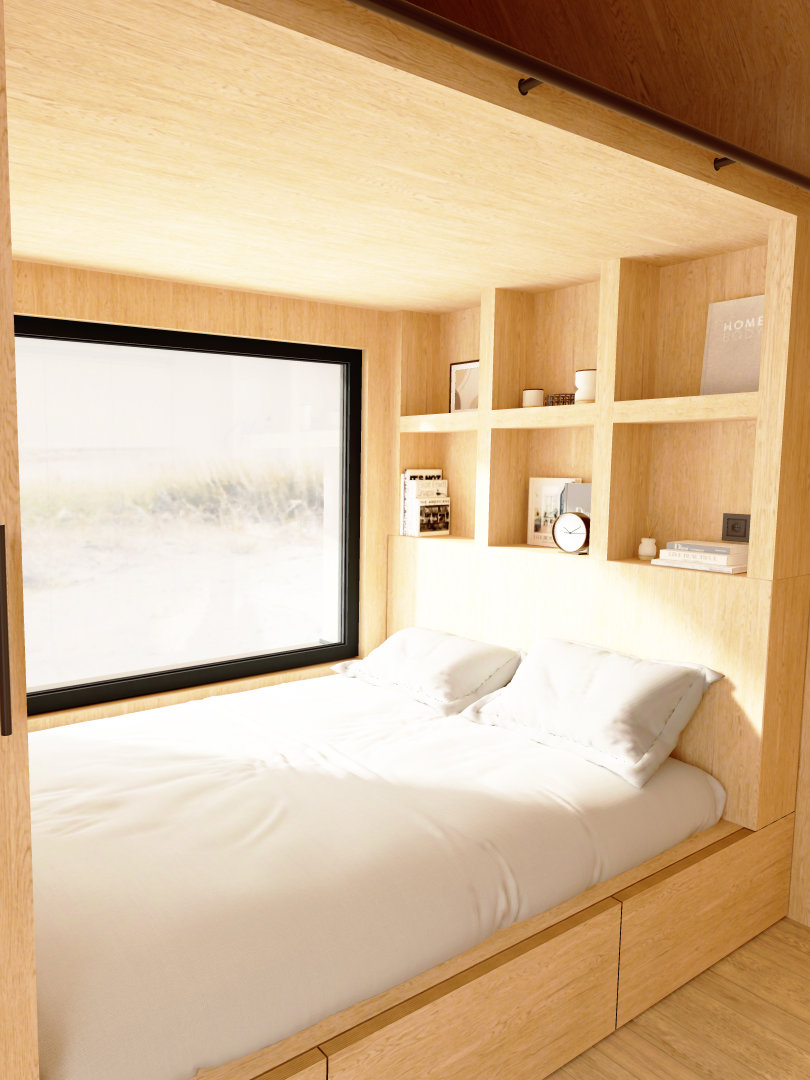 Tiny House Tide von NAWALO – ebenerdiges Raumkonzept