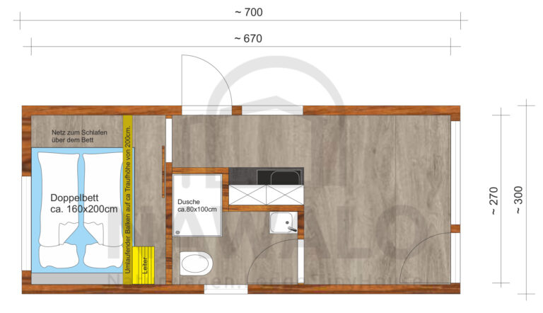 Grundriss MØKKI PRO